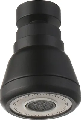 Produktbild von 360 ¡ã drehbarer Hahnkopf-Wasserhahn-Verlaengerung, spritzwassergeschuetzter Kuechenhahn-Sprueher mit 3 Modi, wassersparender Wasserhahnkopf aus schwarzem Kupfer