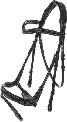 Produktbild von Kavalkade Trense Ivy Englisch-Kombiniert Schwarz Warmblut