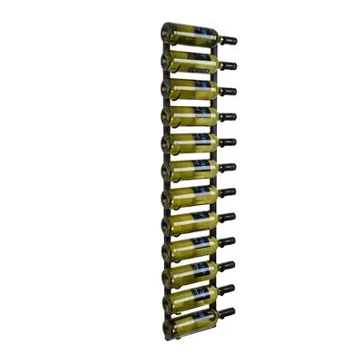Produktbild von Wand-Weinregal HANG UP SINGLE für 12 Flaschen, Metall, Schwarz