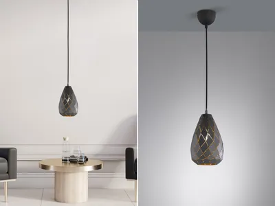 Produktbild von Trio Pendelleuchte ONYX 1-flammig