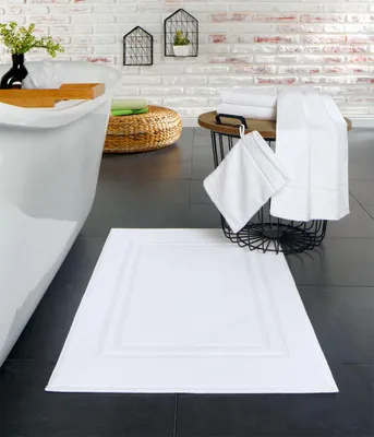 Produktbild von Badematte Hoch-Tief doppelte Rahmenborte 800 Gramm 50 x 75 cm