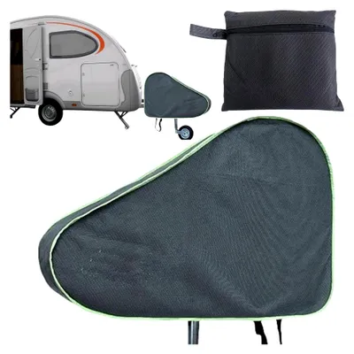 Produktbild von Deichselabdeckung für Wohnwagen und Anhänger mit Doppel-Klickverschluss