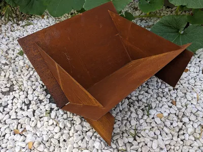Productafbeelding van Roestvrijstalen houtrek voor de Tuin
