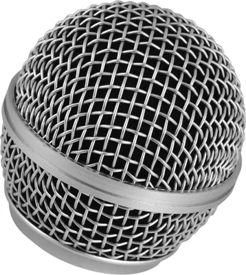 Obrázek produktu pro Mikrofonní mřížka, náhradní všesměrová hlava, kompatibilní s mikrofony Shure SM58/SM58S/SM58LC/BETA58/BETA58A/SA-M30/SV100/UT2/PGX24/SLX4
