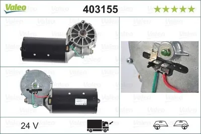 Produktbild von VALEO 403155 Wischermotor Vorne