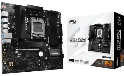 Immagine prodotto di ASRock B850M Pro-A               AM5 mATX HDMI/DP       DDR5