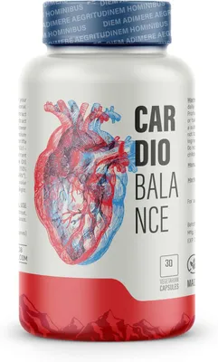 Zdjęcie produktu dla Cardio BalanceAktiv - Naturalne kapsułki roślinne do codziennego stosowania (30 kapsułek)