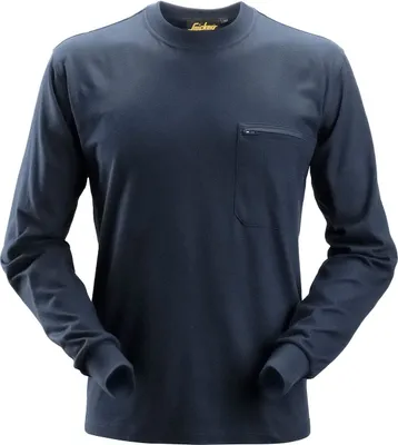 Produktbild von Snickers ProtecWork Shirt, EN 1149, 11612, IEC 61482 Navy-XXXL