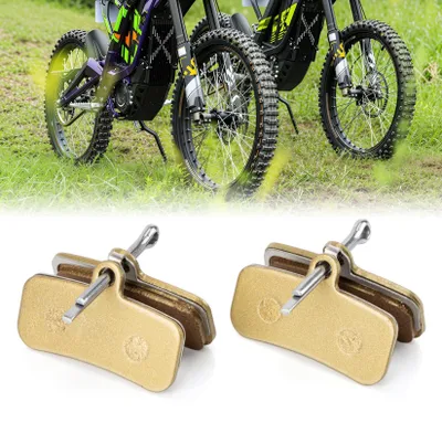 Zdjęcie produktu dla Klocki hamulcowe do motocykla, przód i tył, 2 sztuki