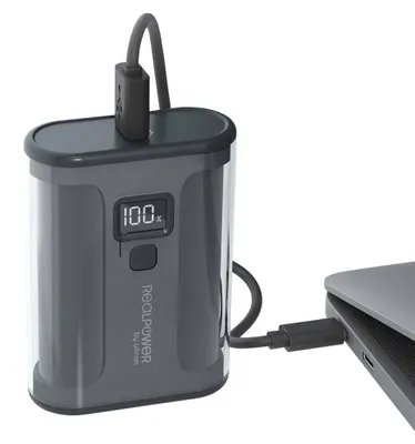 Image de RealPower Powerbank PB-10000 35W,10000mAh,35 Watt PD