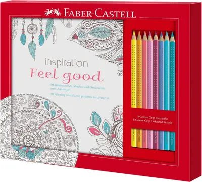 Produktbild von FABER-CASTELL Dreikant-Bunstifte Colour GRIP, Set Feel Good