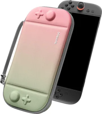 Obrázok produktu pre Tomtoc Slim Case pre Nintendo Switch 2, všestranne ochranné puzdro pre konzolu Switch a hry, čerešňový kvet