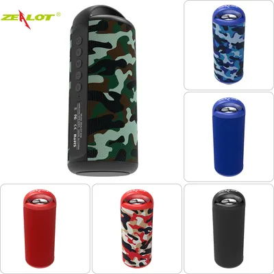 Produktbild von ZEALOT S36 Tragbarer Bluetooth-Lautsprecher , IPX7 wasserdicht,1800 mAh Mobiler Lautsprecher Kabelloser Lautsprecher Mobiler Lautsprecher Subwoofer