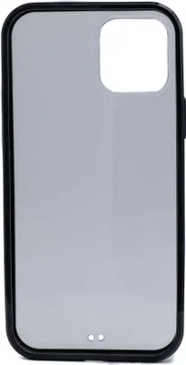 Produktbild von SYSTEM-S Schutzhülle aus Silikon in Schwarz Transparent Hülle kompatibel mit iPhone 12 Pro