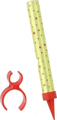 Zdjęcie produktu dla RAPPA Party fontanna złota z uchwytem na butelkę 35 s 12 cm