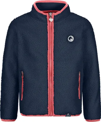 Produktbild von E.L.T Fleece Jacke Lucky Lana, Kids Nachtblau/Lucky Heart 140/146