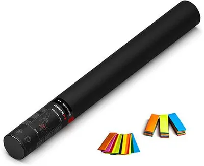 Produktbild von Magic FX Handbetriebene Konfettikanone 50cm - Bunt