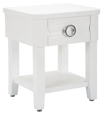 Image de Mauro Ferretti table de chevet 45x40x54 cm blanc