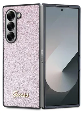 Immagine prodotto di Guess Guhczfd6Hggshp Z Fold6 F956 Różowy/Pink Hardcase 4G Glitter Script