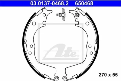 Zdjęcie produktu dla Szczęki Hamulcowe Toyota Hiace/Hilux 2,4-2,7 89-