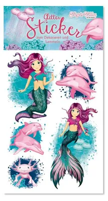 Produktbild von Glitter Sticker Meerjungfrau