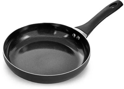 Productafbeelding van Koekenpan 24 cm - keramische antiaanbaklaag - PFAS-vrij - geschikt voor alle kookplaten