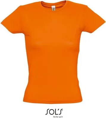 Immagine prodotto di SOLs 11386 | Maglietta da donna Miss - Colore: Arancione - Taglia: M