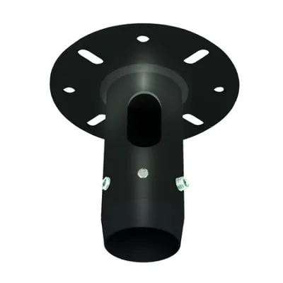 Produktbild von B-TECH Halterung Decke/Boden -150kg für 50mm Stangen/fest/schwarz