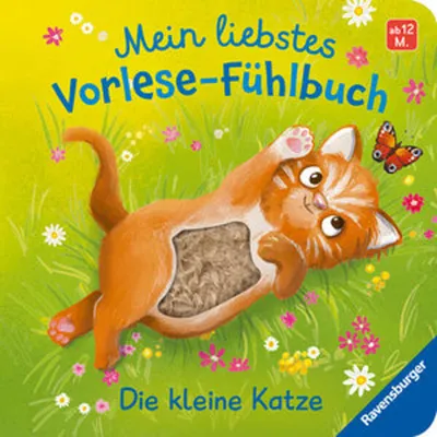 Produktbild von Mein liebstes Vorlese-Fühlbuch - Die kleine Katze
