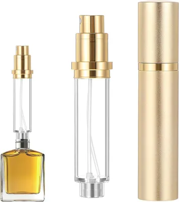 Imagen del producto de Atomizador de perfume recargable, de 10 ml, mini botella rociadora, ideal para llevar