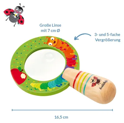 Image de Coccinelle Grande loupe à main
