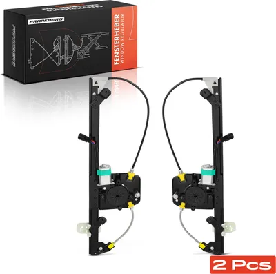 Image de Frankberg 2x Lève-vitre Arrière Gauche Droit pour Renault Modus Hayon