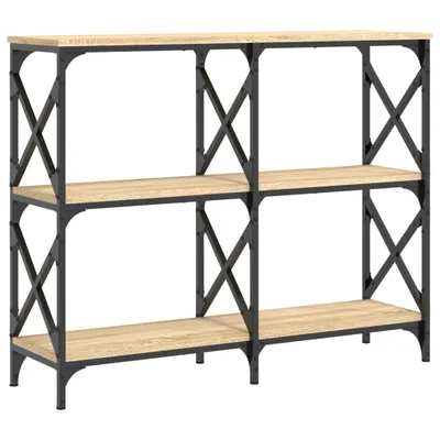 Image de vidaXL Table d'appoint en chêne Sonoma 100 x 28 x 80,5 cm, aggloméré