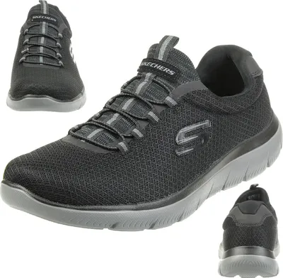Produktbild von Skechers Herren Sneaker Summits schwarz