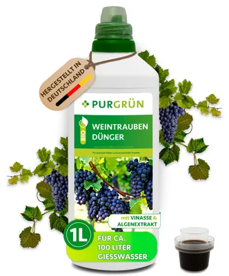 Produktbild von Purgrün -Weintrauben-Dünger 1 Liter