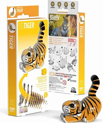 Obrázok produktu pre EUGY - 3D stavebnica tiger