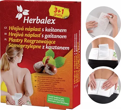 Produktbild von Warme Kastanienflecken 3+1 gratis + Lendengurt