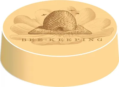 Produktbild von Paper Cap Bee-Keeping aus Mattkarton, Ø 74mm, 200 Stück - Mank