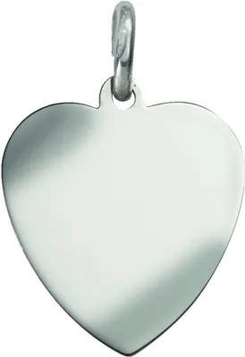 Produktbild von V Anhänger 925/- Sterling Silber 3,0cm weiß 315240026