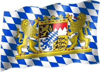 Produktbild von Fahne - Bayern Wappen