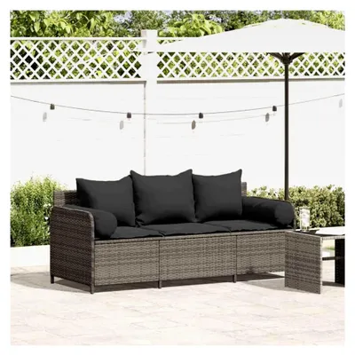 Produktbild von Rattan Sofa 3-Sitzer für den Balkon wetterfest