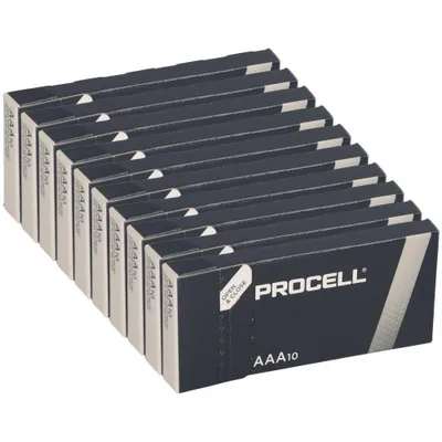 Image de 100x Procell AAA MN2400 Micro Batteries