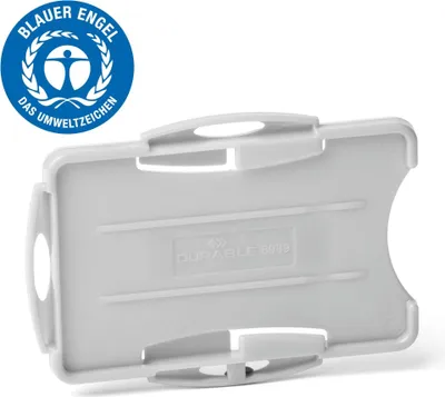 Obrázek produktu pro DURABLE Pouzdro na 2 ID karty ECO, šedá, 898910, 10 ks