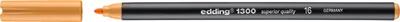 Image de edding 1300 stylo en fibre orange clair