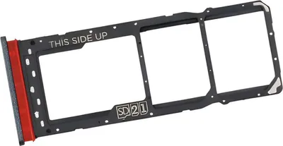 Produktbild von SIM-Kartenhalter für Motorola Moto E22i (XT2239), S948D54008, Graphitgrau
