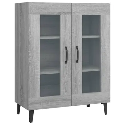 Produktbild von Sideboard Grau Sonoma 69,5x34x90 cm Holzwerkstoff