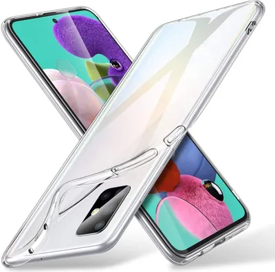 Produktbild von Samsung Galaxy A51 Case Handyhülle Case Hülle Silikon Transparent