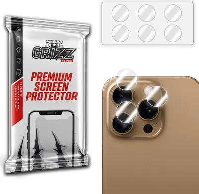 Produktbild von GrizzGlass HybridGlass Kameraschutz (2 Stück) für Apple iPhone 16 Pro Max - Transparent