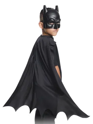 Produktbild von RUBIES BATMAN SET MANSCHMUCK UND MASKE KINDER - Offizielles Lizenzprodukt für Karneval, Halloween, Partys und Geburtstage