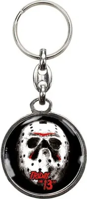 Obrázok produktu pre Piatok 13. Jason Voorhees kovový prívesok na kľúče 9cm